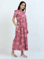 Full length pure coton maternity wear Smily Rosebud - Image 3
